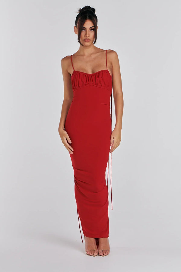 Alindra™ - rückenfreies Maxikleid