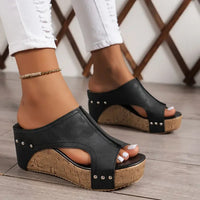 Melissa - Keil-Sandalen mit Fußgewölbestütze