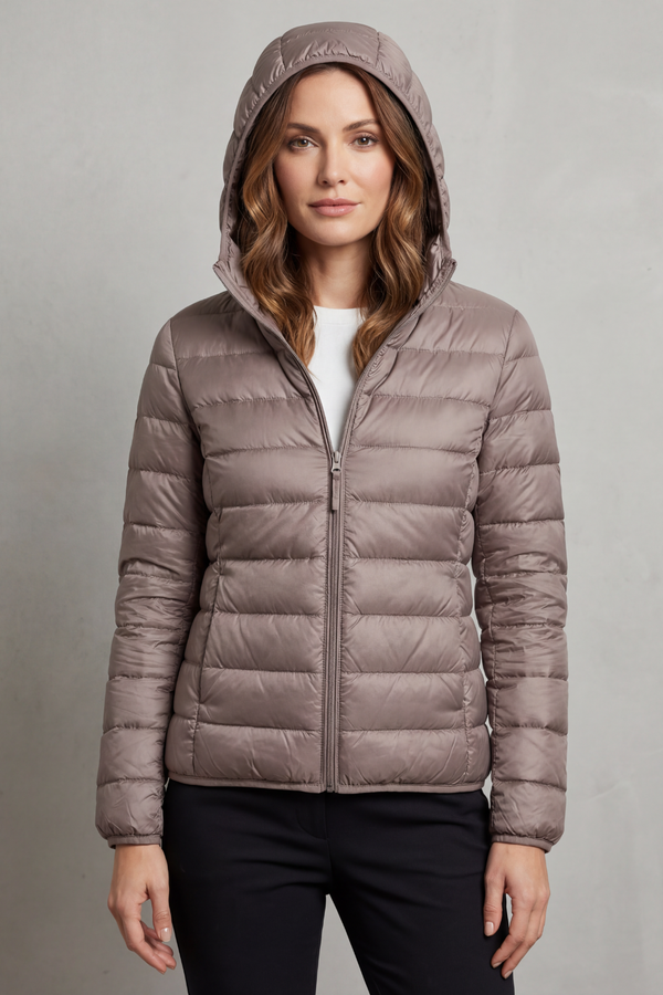 Winslet™ | Leichte, verstaubare Steppjacke mit Kapuze