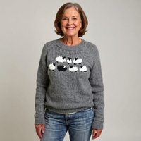 Amanda™ | Strickpullover im Vintage-Island-Stil