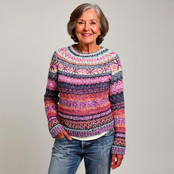 Amy™ | Strickpullover im Vintage-Island-Stil