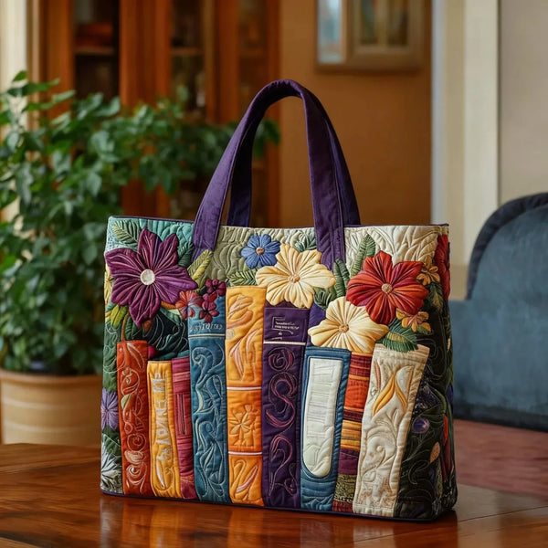Handgefertigte Tasche | Bücherliebhaberin