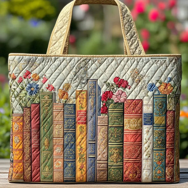 Handgefertigte Tasche | Verzauberte Bibliothek