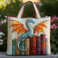Handgefertigte Tasche | Bücherwächter in Smaragd