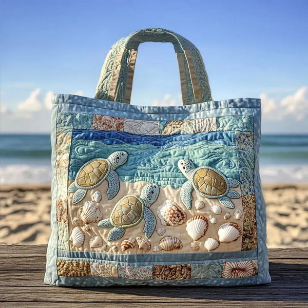 Handgefertigte Tasche | Meeresschildkröten