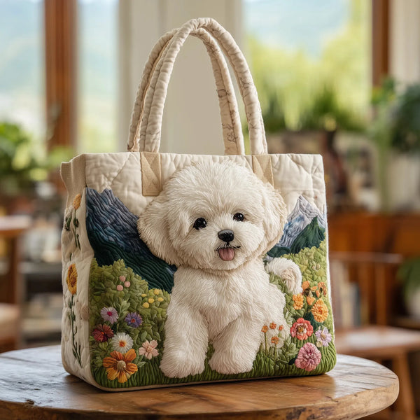 Handgefertigte Tasche | Bezaubernder Hund