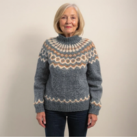 Carla™ | Strickpullover im Vintage-Island-Stil