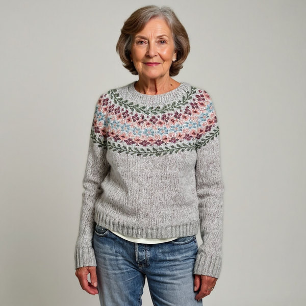 Chelsea™ | Strickpullover im Vintage-Island-Stil