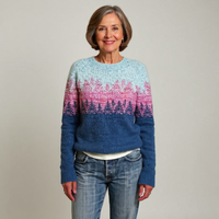 Cynthia™ | Strickpullover im Vintage-Island-Stil