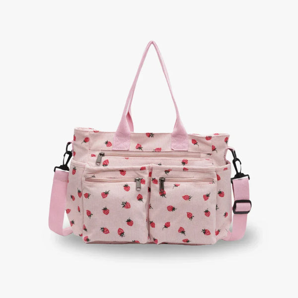 Rosie - Shopper mit Erdbeer-Motiv