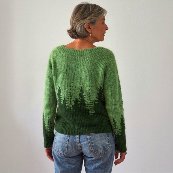 Diana™ | Strickpullover im Vintage-Island-Stil