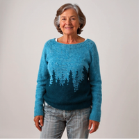 Donna™ | Strickpullover im Vintage-Island-Stil