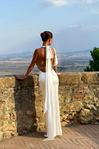 Ivy - Maxikleid mit Perlenbesatz