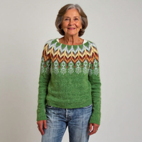 Emily™ | Strickpullover im Vintage-Island-Stil