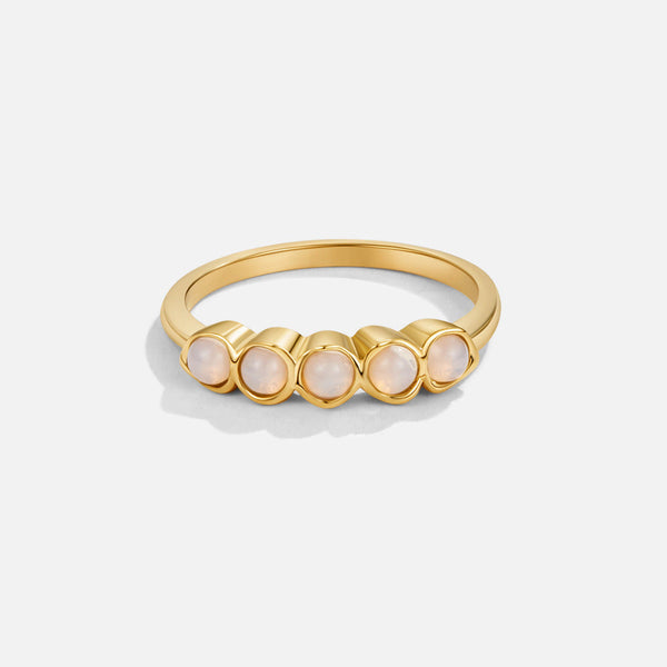 Luna – Eternity Ring mit Mondstein