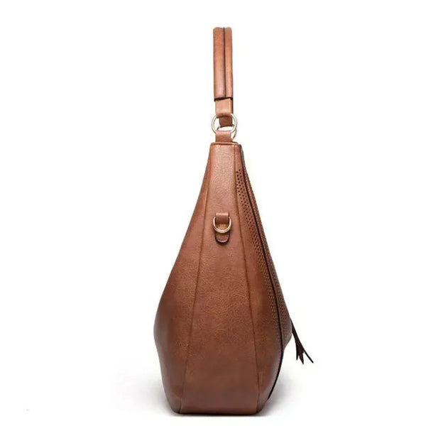Brunhilde - klassisch-vielseitige Vintage Schultertasche