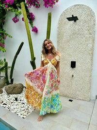 Linne - Sommer-Maxikleid