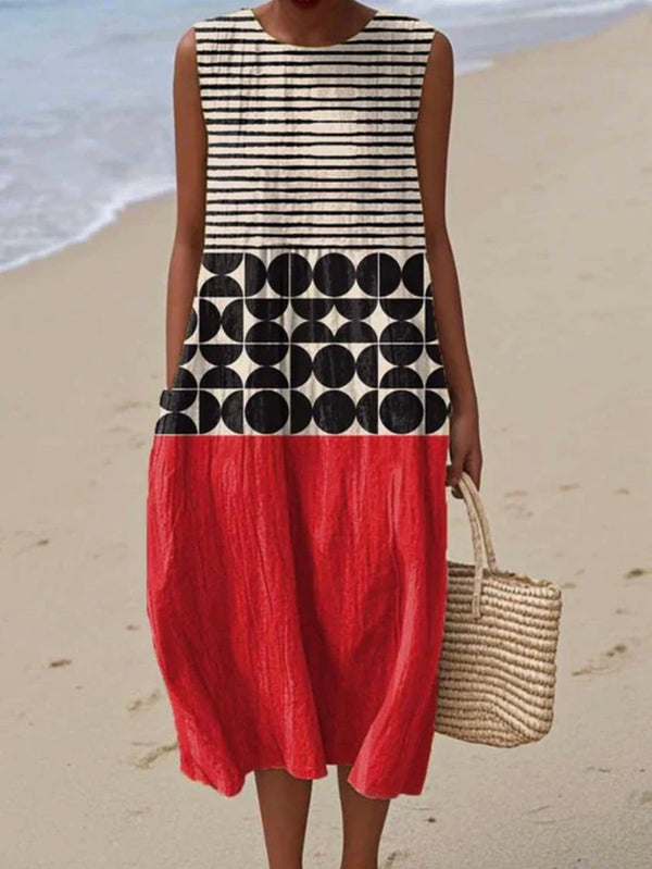 Zara - leichtes ärmelloses Sommerkleid