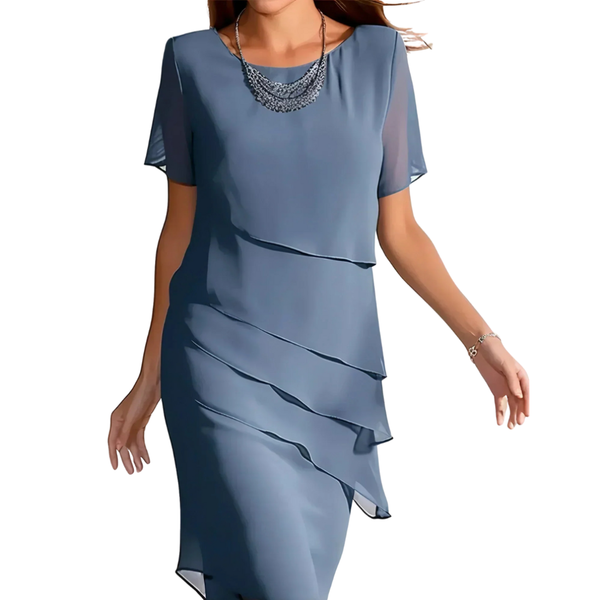 Pamela - elegantes mehrlagiges Kleid
