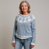 Jamie™ | Strickpullover im Vintage-Island-Stil
