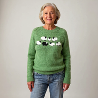 Jennifer™ | Strickpullover im Vintage-Island-Stil