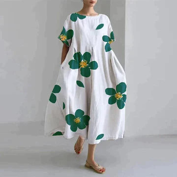 Calliope - elegantes Blumenkleid