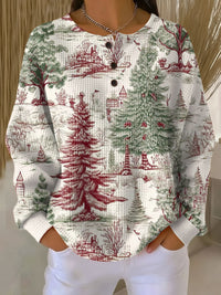 Marina™ | Pullover mit winterlicher Landschaft