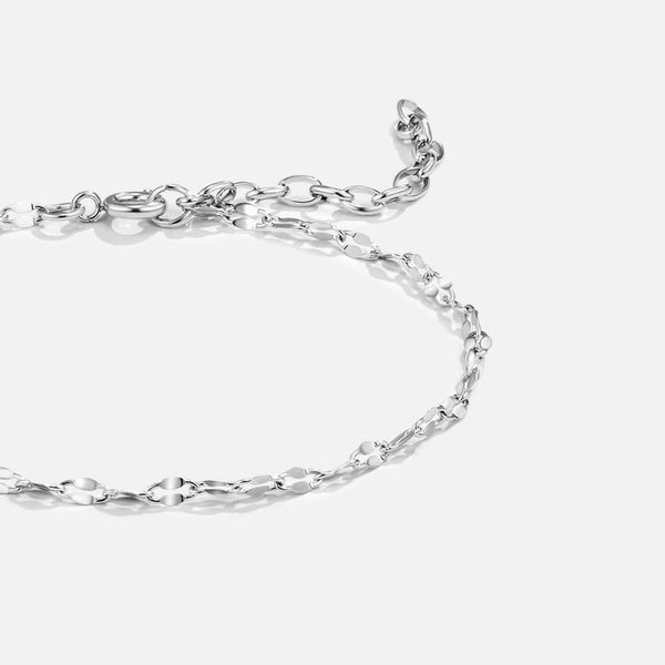Leila - Silbernes Armband