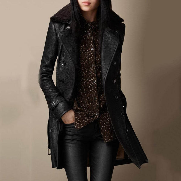 Joana™ | Eleganter 3/4-Fellmantel