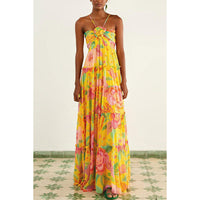 Kara™ - Blumenprint Layered Kleid