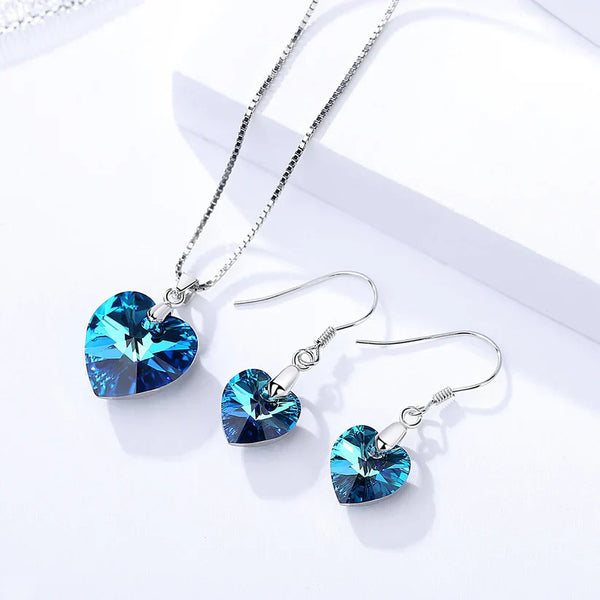 Olivienne Saphir Schmuckset