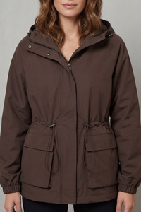 Faye™ | Wasserdichte Jacke im Utility-Stil mit Kordelzug