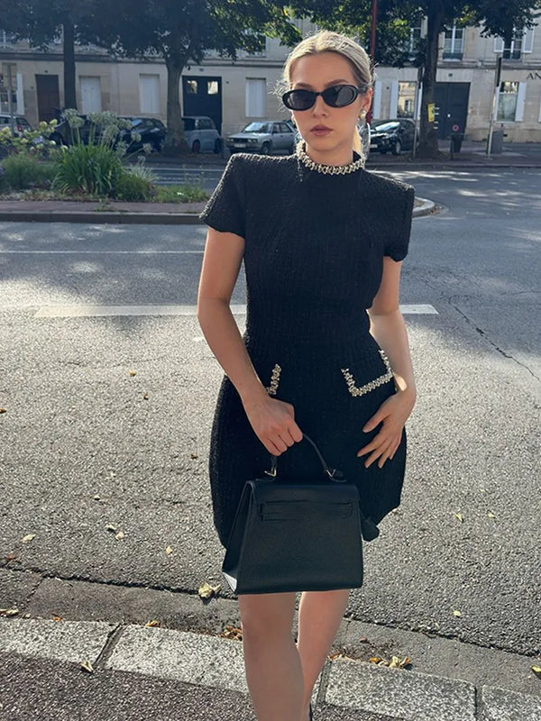 Reeta™ - Minikleid mit Kappenärmeln