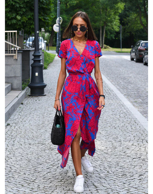 Linda - bequemes Midikleid