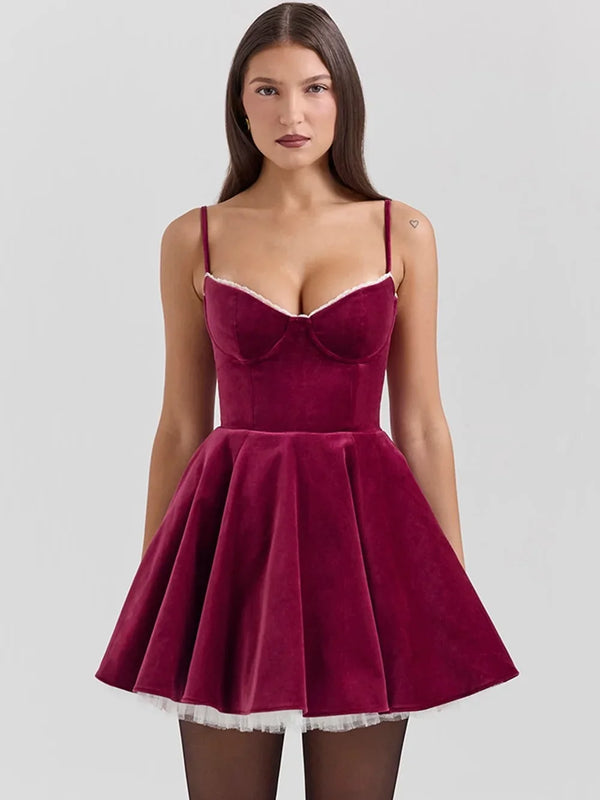 Sevy™ - Elegantes Satin Kleid