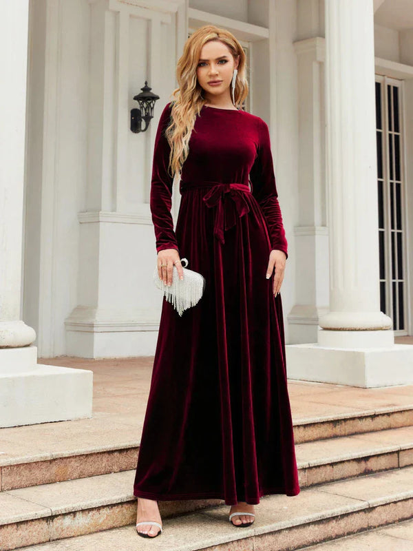 Dalia™ - Luxuriöses Samt Kleid