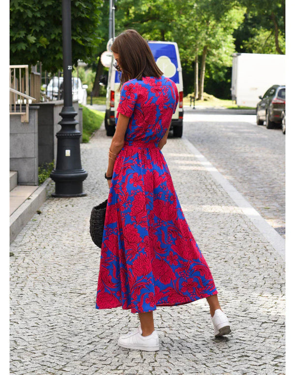 Linda - bequemes Midikleid
