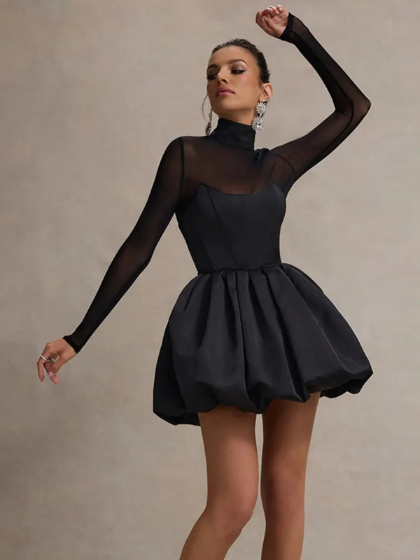 Virginia™ - Mesh Ballon Kleid