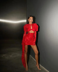 Zayla™ - Auffälliges Spitze Kleid
