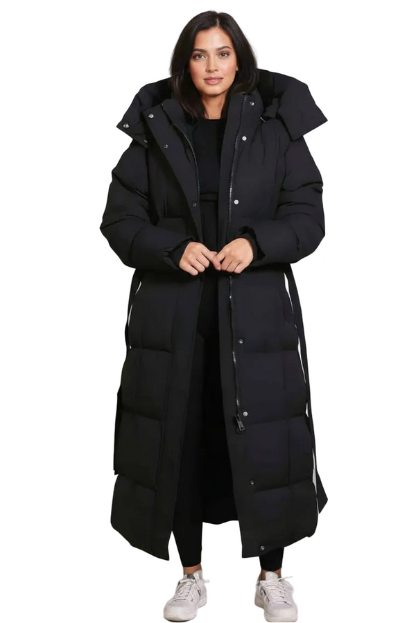 AlpenNord™ | Luxuriöser langer Steppmantel