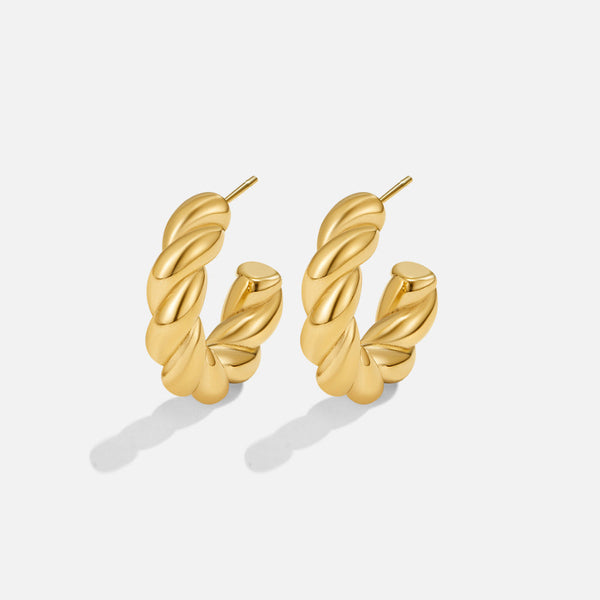 Isabella - Goldene Ohrringe