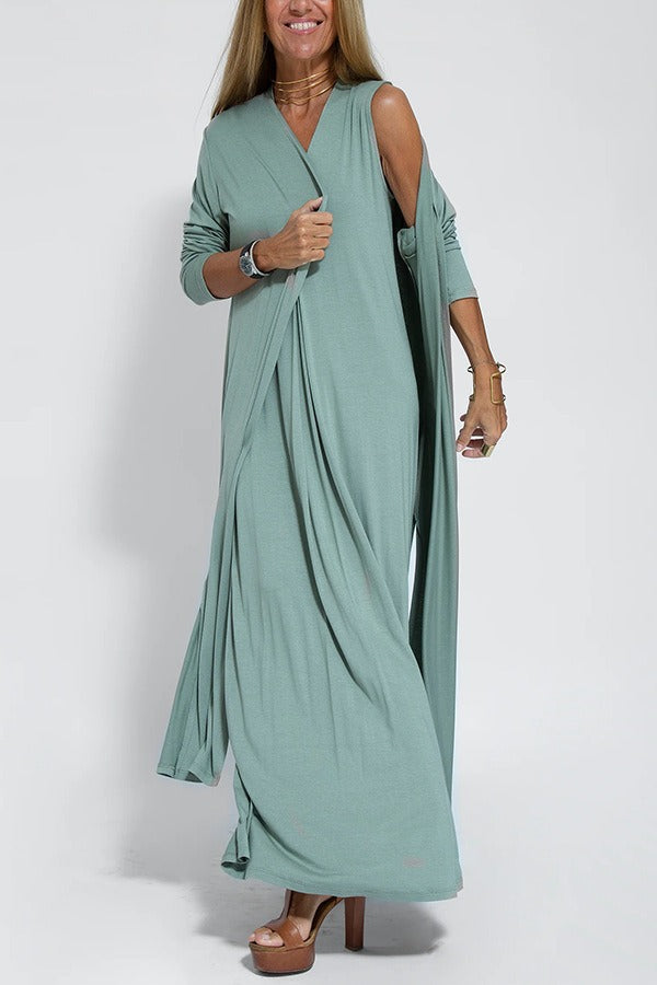 Armorette - schlankmachendes Maxikleid