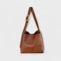 Isidore - elegante Schultertasche aus Leder