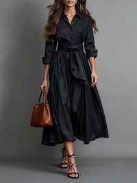 Hanna - Hemdkleid aus Baumwoll-Twill