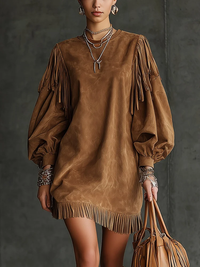 Emma | Wildleder-Minikleid