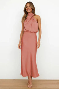 Benthe - schulterfreies Midikleid