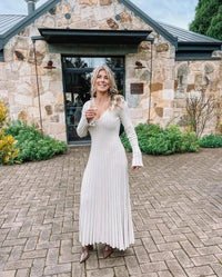 Sara - neues Strick-Midikleid