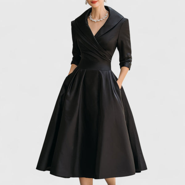 Quinn - elegantes Midikleid