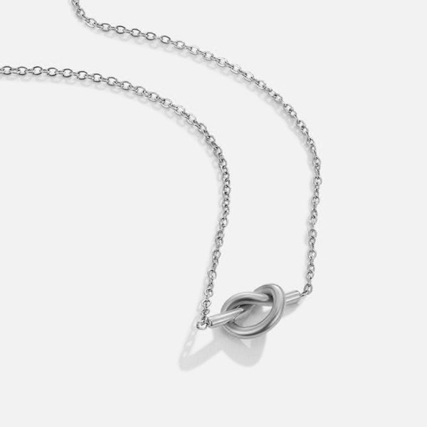 Adela - Knot Silberkette