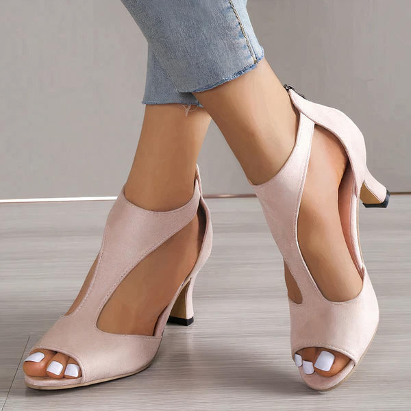 Camila - High-Heel-Sandalen mit ausgeschnittener Zehenpartie